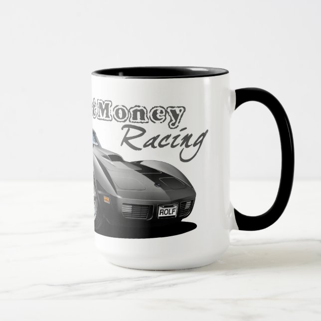 PocketMoneyRacing official mug Mugg (Höger)