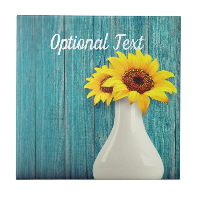 Pocksblommor Kakelplatta (Framsidan)