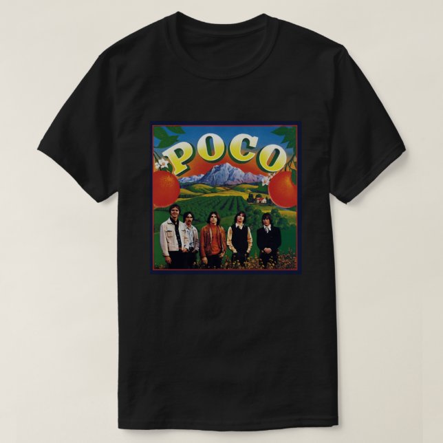 Poco Band och musikfanart 1 T Shirt (Design framsida)