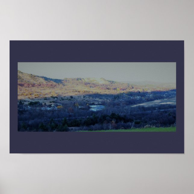 Pocono Bergen Fotoaffisch Poster (Framsidan)