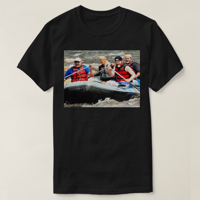 Pocono Whitewater Äventyr som utarbetade äventyr C T Shirt (Design framsida)