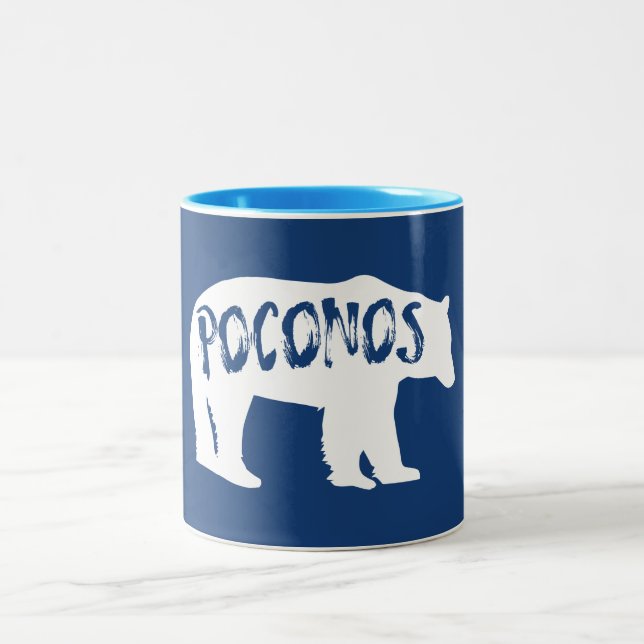 Poconos Bear Två-Tonad Mugg (Center)