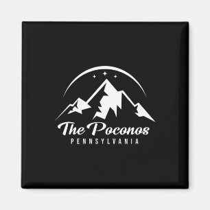 Poconos Pennsylvania Ski Resort Skiing Snowboa Magnet