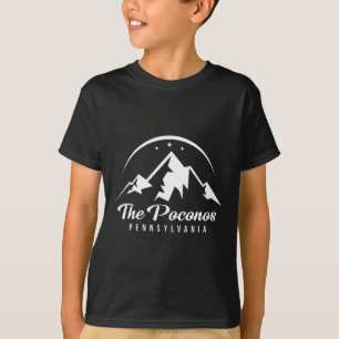 Poconos Pennsylvania Ski Resort Skiing Snowboa T Shirt
