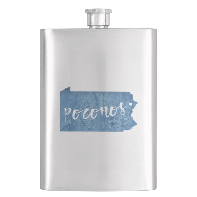 Poconos, Pennsylvania Wood Grain Fickplunta (Framsidan)