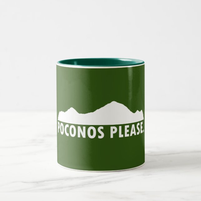 Poconos Snälla Två-Tonad Mugg (Center)
