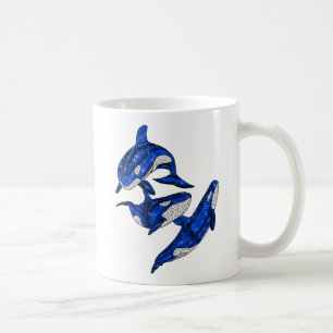 Pod av 3 stam- Orcas Kaffemugg