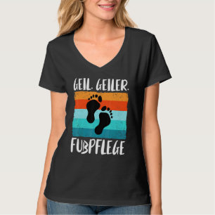 Pod för fotvård vid podiatry Pedicure Foot Podiatr T Shirt