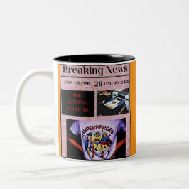 POD SAKER COFFEE MUGG! Två-Tonad MUGG