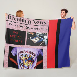 POD SAKER FLEECE BLANKET!