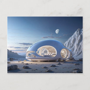 POD TINY FUTURISTISKA POSTCARD HELG VYKORT