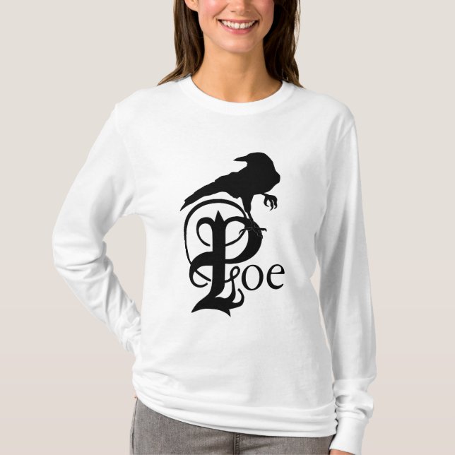 podALMIGHTY.net POE OCH KORPSVART Tee Shirt (Framsida)