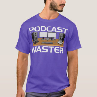 Podcast App Equipment Mixer Tshirt for T Shirt