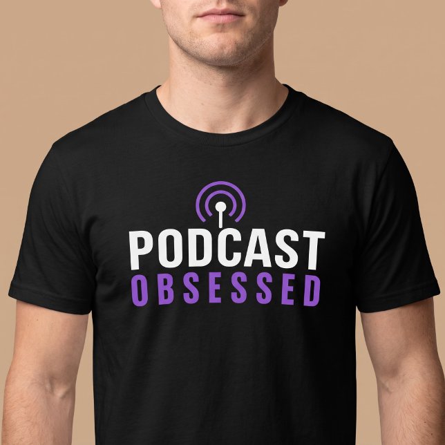 Podcast Besatt T Shirt (Skapare uppladdad)