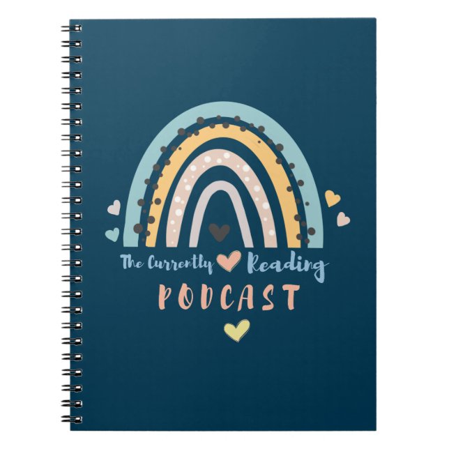 Podcast Bookish (läs för närvarande) Anteckningsbok (Framsidan)