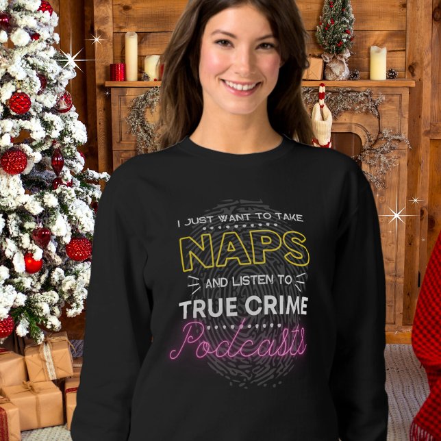 Podcast Comfy Sweatshirt T Shirt (Available in multiple styles, colors and sizes.)