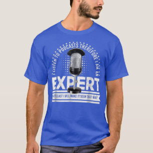 Podcast Expert Distress-Vintage T Shirt