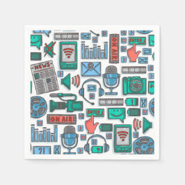 Podcast-Födelsedagsfest Pappersservett