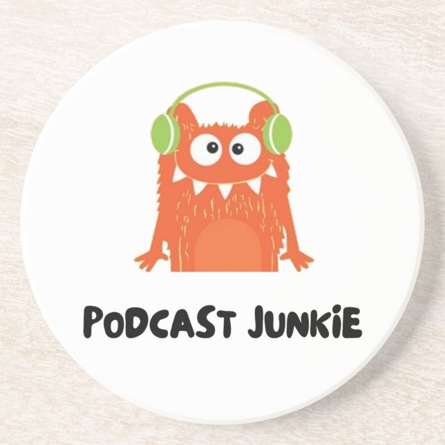 Podcast junkie underlägg (Framsidan)