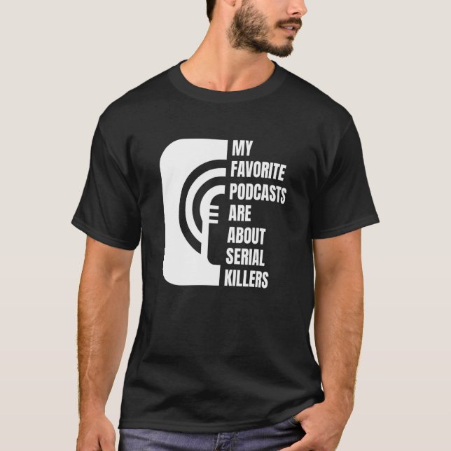 Podcast True Crime Podcast Junkie T Shirt (Framsida)