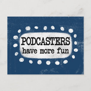 Podcastare Har Mer Kul Postkort Vykort