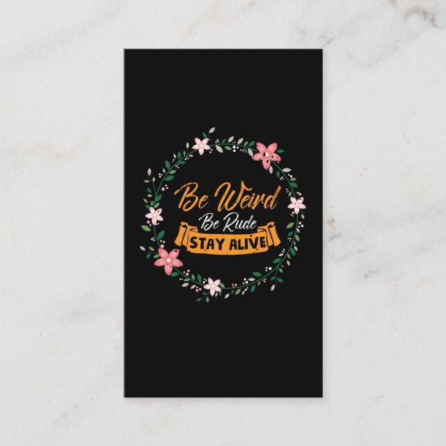 Poddsändning av verkliga brott Var Konstig och hål Visitkort (Framsida)