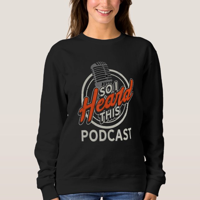 Poddsändning till podradiaster... t shirt (Framsida)
