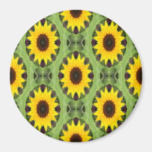 Poder av solblommor... magnet