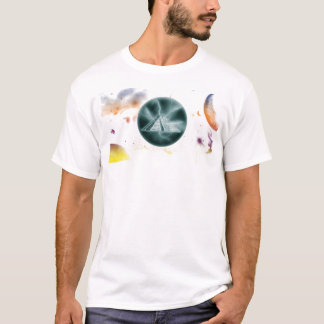 Poder Maya - Piramide en technicolor Tee
