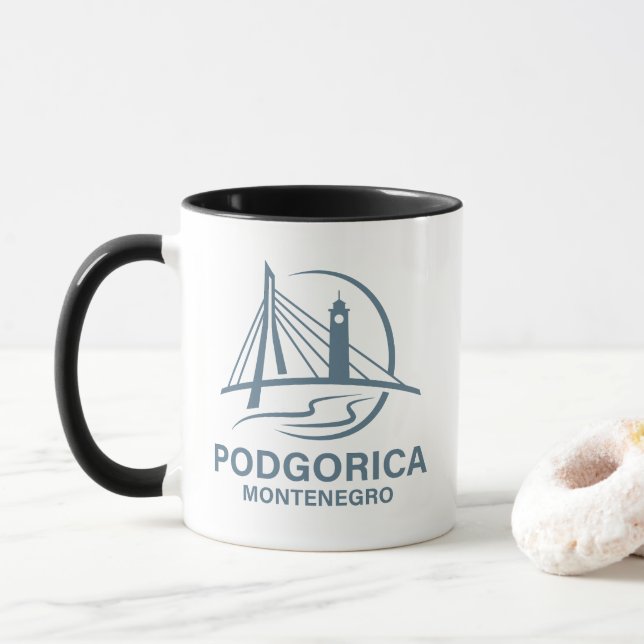 Podgorica Montenegro Europa Mugg (Med munk)