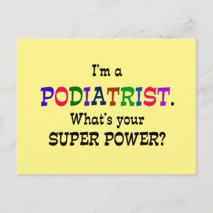 Podiatrist humor vykort