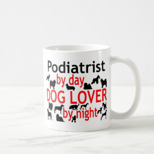 Podiatrist Hund älskare Kaffemugg