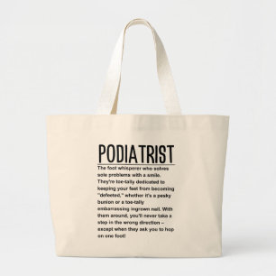Podiatrist Jumbo Tygkasse