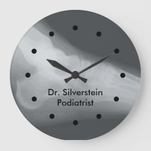 Podiatrist Office Foot X Ray Theckes Clocks Stor Klocka