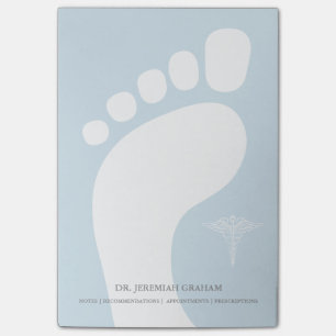 Podiatristpersonlignamn Post-it Block