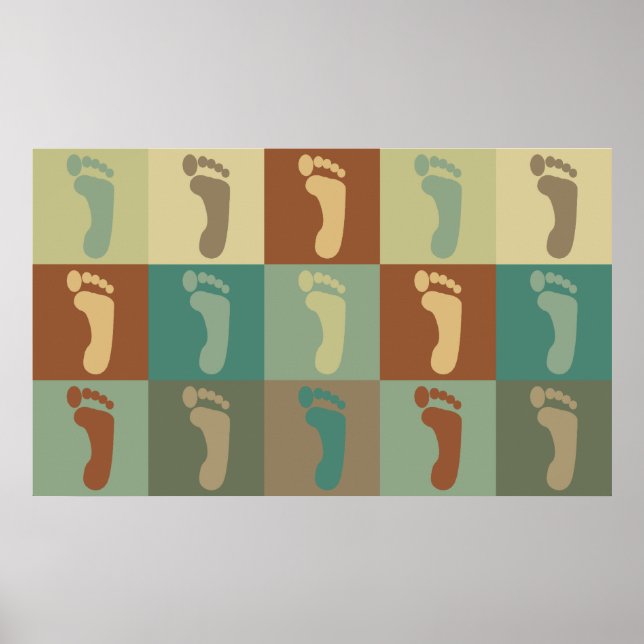 Podiatry Pop Art Poster (Framsidan)