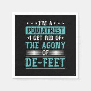 Podiatry Student Medical Podimic Gift Im A Podia Pappersservett