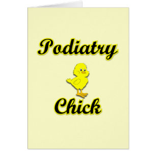 Podiatrychick Hälsningskort