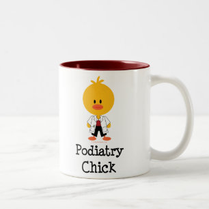 Podiatrychickmugg Två-Tonad Mugg