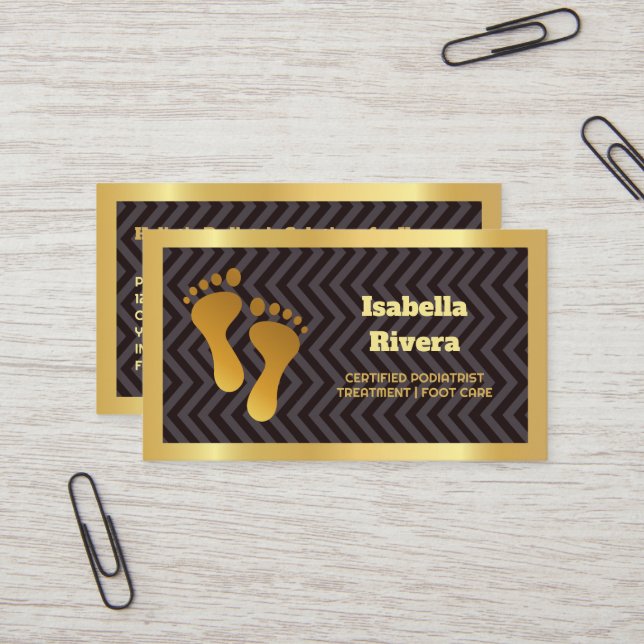 Podolog Visitkort (Fram/Back In Situ)