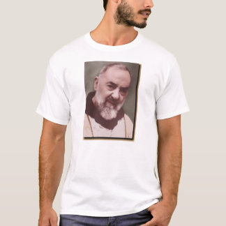 podre pio tee shirt
