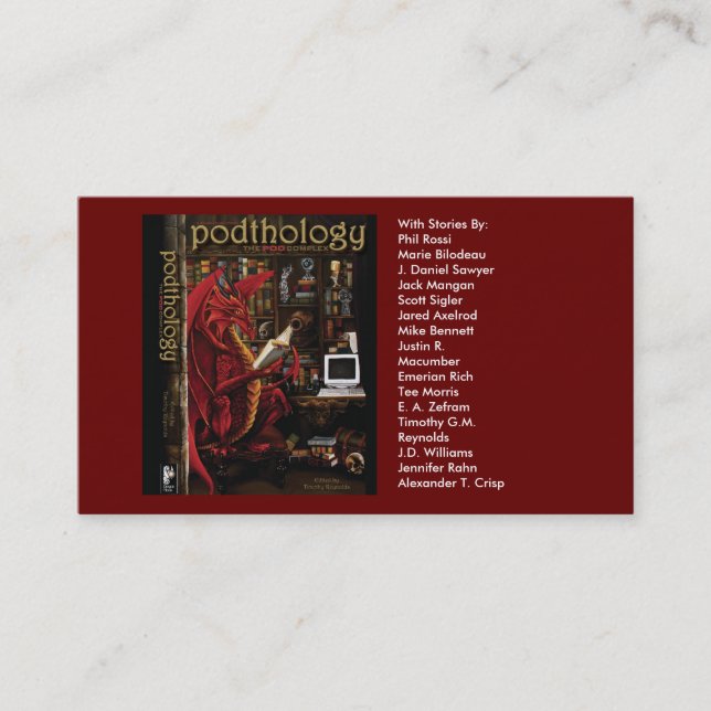 Podthology visitkortar visitkort (Framsida)