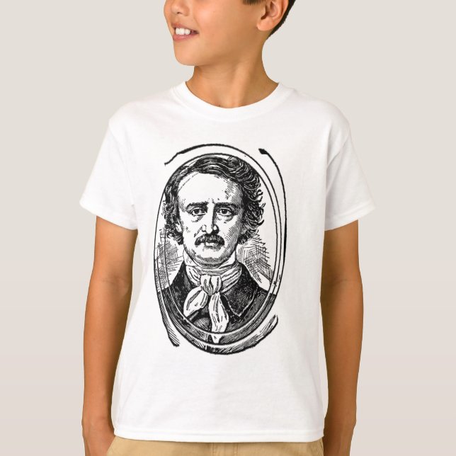 Poe 2~~Edgar Allen Poe~~~Ändrad konst Tröja (Framsida)