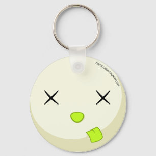 Poe-ansikte Keychain Nyckelring