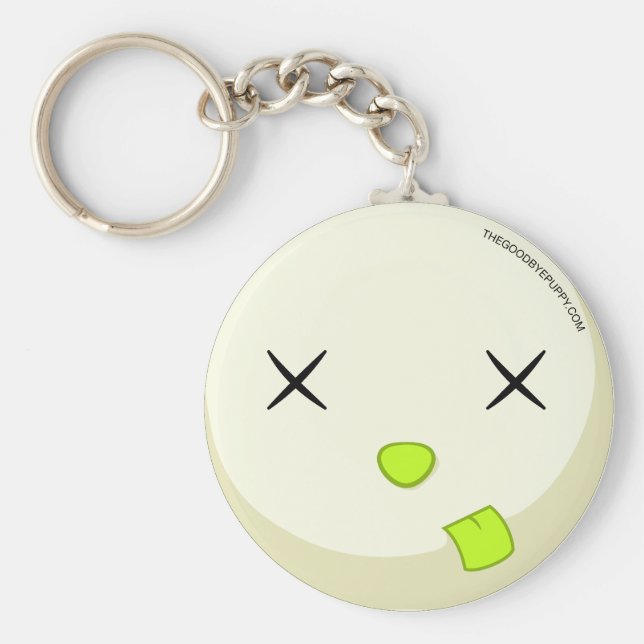 Poe Ansikte Keychain Nyckelring (Framsidan)