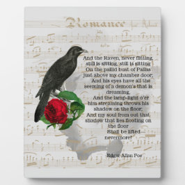 Poe är Raven Collage Tabletop