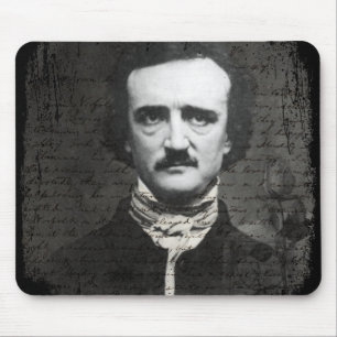 Poe Black and White Grunge Musmatta