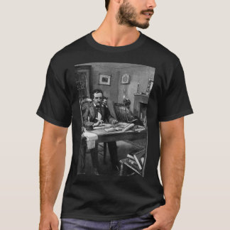 Poe Black CatVintage Cat Lover Edgar Allan Poe T Shirt