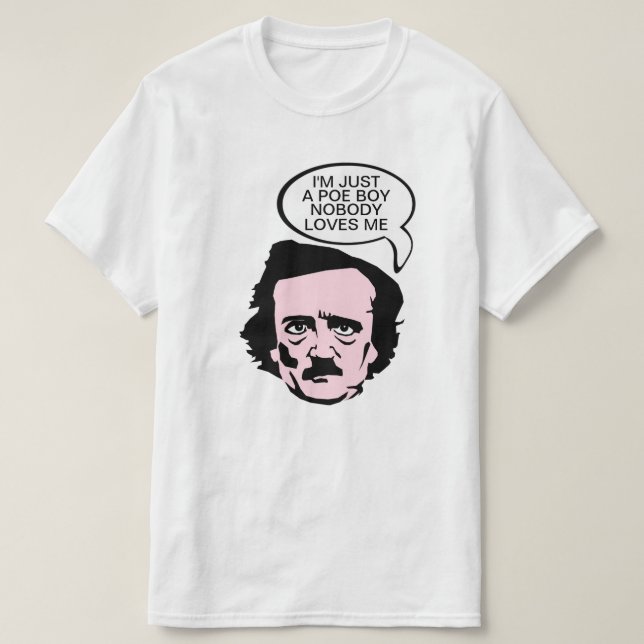 Poe Boy Tee Shirt (Design framsida)