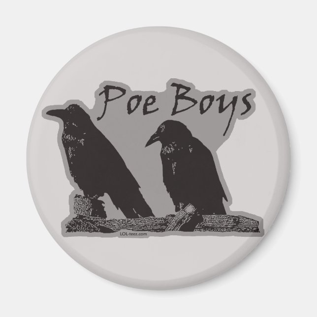 Poe Boys Magnet (Framsidan)
